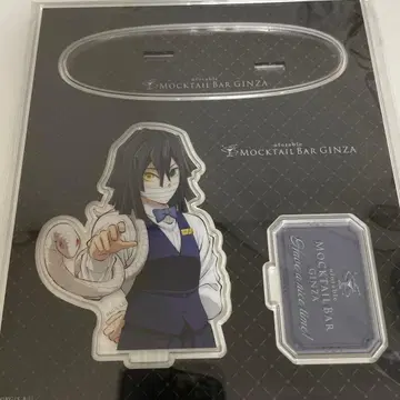 귀멸의 칼날 모크테일 바 디저트 아크릴 스탠드 이구로 오바나이