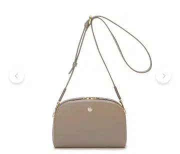 탑카피 콜로라토 각 주름 엠보 숄더백 그레이지