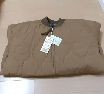 CUBE SUGAR 퀼팅 블루종 베이지