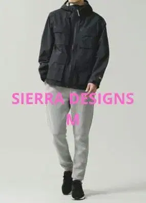 시에라 디자인 방수 마운틴 파카 블랙 M