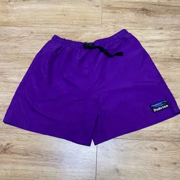 Dude inn 보라색 숏팬츠