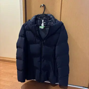 네이비 심리스 다운 파카 XL 사이즈