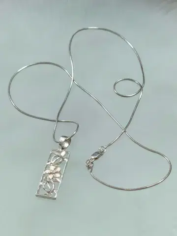 5674#1207 하와이안 주얼리/ 925 펜던트 호누&프리멜리아