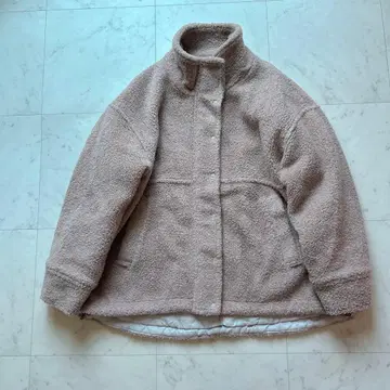 프레임워크 보아 스탠드 블루종 베이지 퀼팅