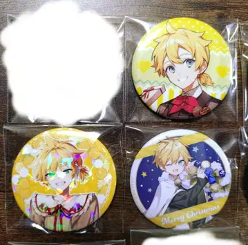 카가미네 렌 캔뱃지 Valentine Party 피크닉 Xmas