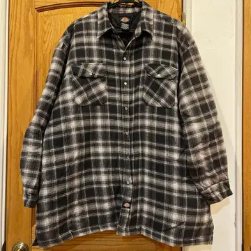 Dickies 디키즈 2XL 안감 퀼트 두꺼운 원단 플란넬 셔츠 아우터