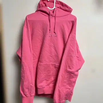 XLARGE 핑크 후드티