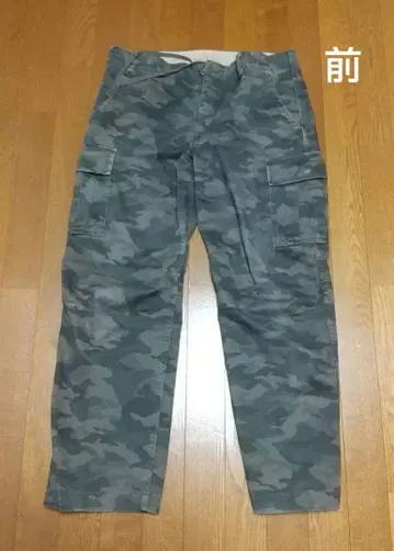 유니클로 카모플라쥬 카고 팬츠 L