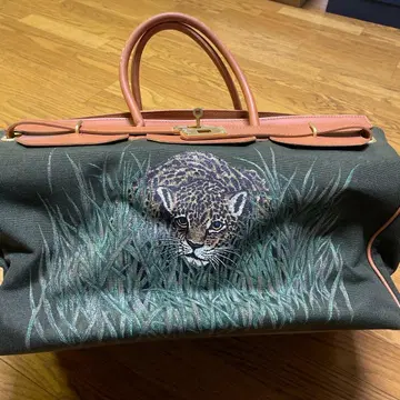 이타리야 표범 무늬 백