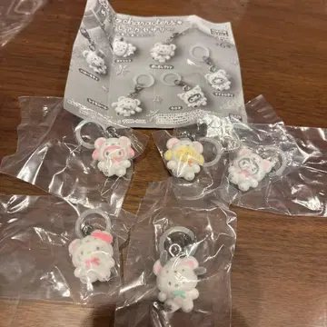 산리오 메지루시 액세서리 복슬복슬 스노우 세미 컴플리트