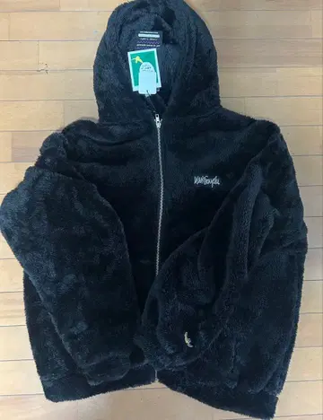 Mark Gonzales 보아 후드티 L 블랙