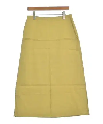 질 샌더 롱 맥시 길이 스커트 여성용