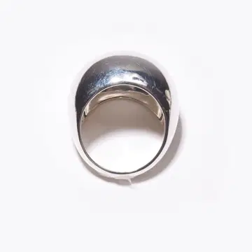 알다 우드 실버 타원형 반지