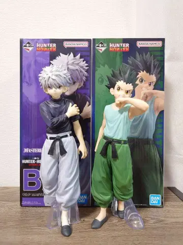 HUNTER HUNTER 피규어 세트 키루아 곤 제일복권 A상 B상