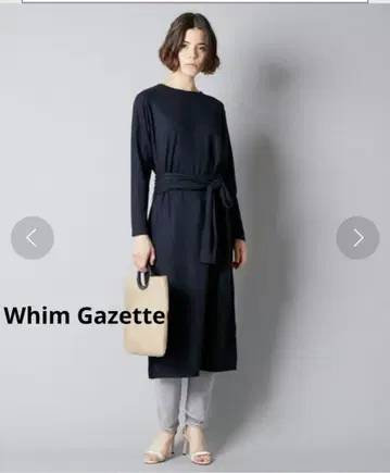 Whim Gazette 윔 가젯 울 저지 원피스