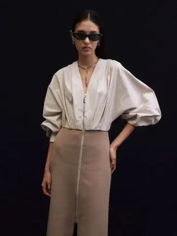 JOSE MOON 조제문 DOCKING KNIT DRESS 새상품