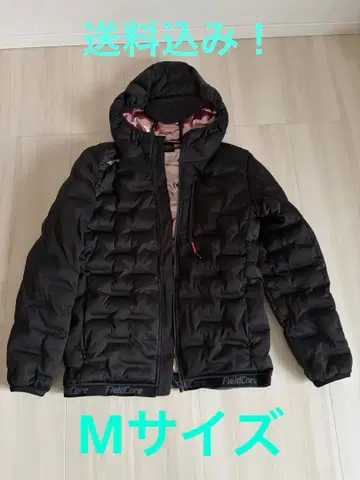 FieldCore 블랙 다운 자켓