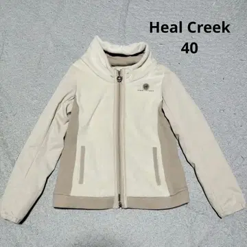 Heal Creek 플리스 풀 집업 블루종 아우터 40