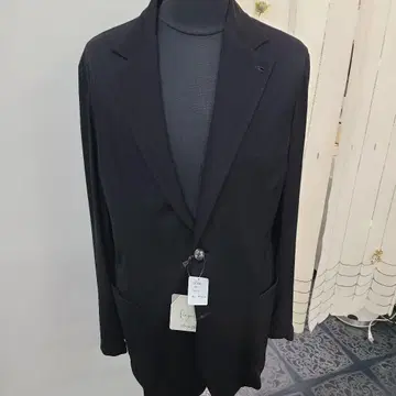 블랙 테일러드 자켓