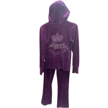 Juicy Couture 셋업 퍼플 S 사이즈
