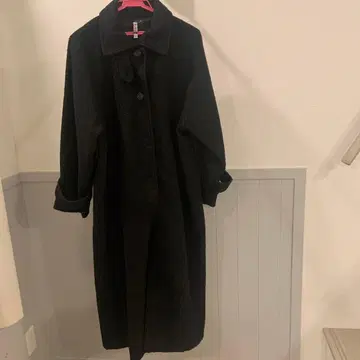 반지 페이크 울 2WAY 어레인지 칼라 스텐 칼라 블랙