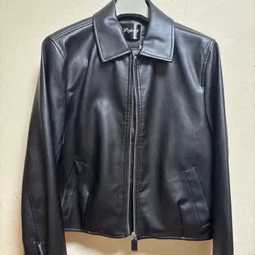 블랙 가죽 자켓 L 사이즈