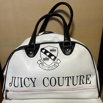 JUICY COUTURE 보스턴 백 화이트 블랙