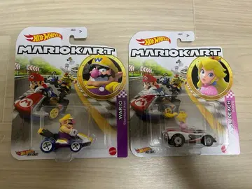 마리오 카트 Wario & Princess Peach 미니카 세트