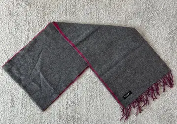 BLACK LABEL CRESTRIDGE 머플러 그레이/마젠타