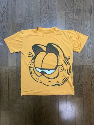 90s~00s 가필드 오렌지 티셔츠 남성용 S 상당