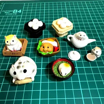 햄스터 미니어처 피규어 세트