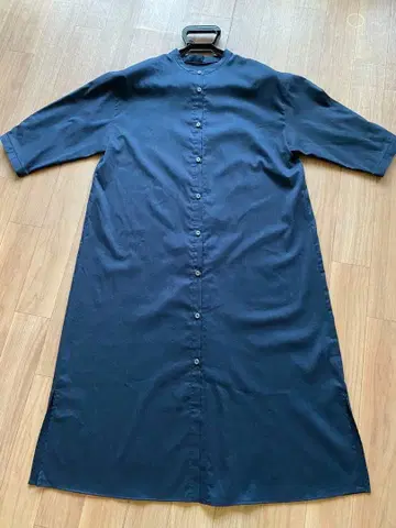 나카가와 마사시치 상점 린넨과 폴리에스테르 원피스