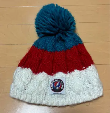 그레이트풀 데드 아크릴 니트 모자 폼폼 포함