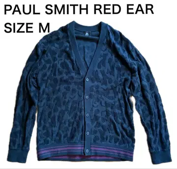 PAUL SMITH RED EAR 레드 레오파드 가디건 M