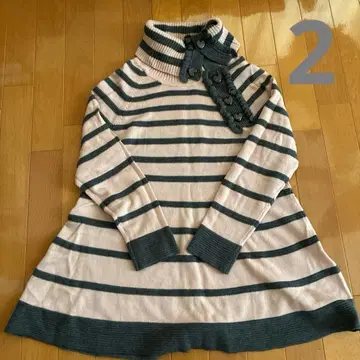 갤러리 비스콘티 터틀 니트 튜닉 2