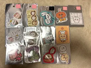 치이카와 (먼작귀) 스마트폰에 붙일 수 있는 사이즈 스티커 묶음 판매