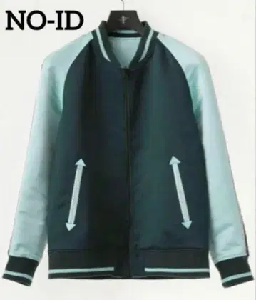 [ 택 포함 ] NO ID 스카잔 리버서블 블루종 노아이디