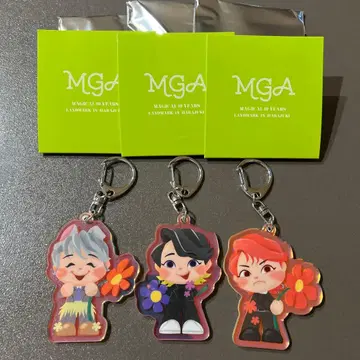 미세스 랜드마크 하라주쿠 가챠 키링 3종 세트