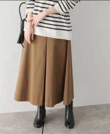 라토타리테 프론트 턱 플레어 스커트 38 이에나