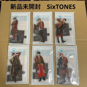 SixTONES 아크릴 스탠드 6체 세트