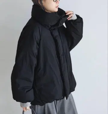 빅 칼라 다운 자켓