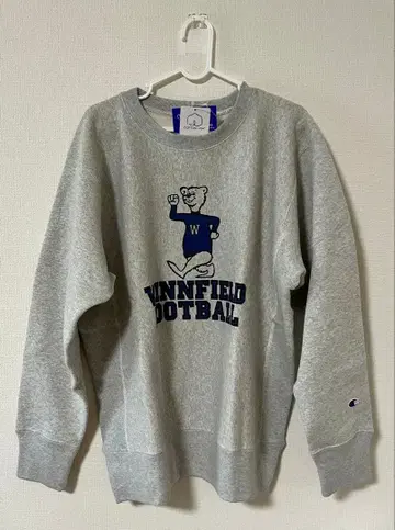 택 포함 새상품 Champion 곰 프린트 맨투맨 XL 빅 실루엣