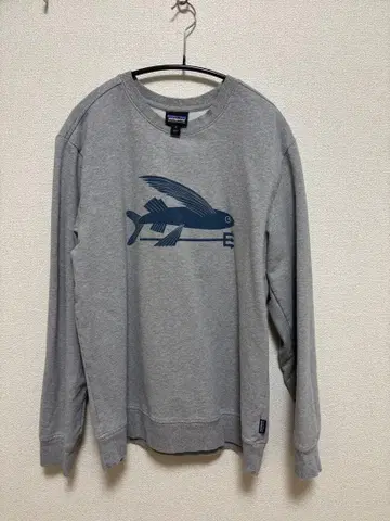 patagonia 그레이 맨투맨 M