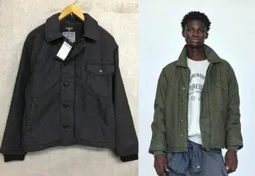 피델리티 25aw 택 포함 새상품 블랙 | A-2 데크 자켓