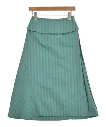 질샌더 롱 맥시 길이 스커트 여성용