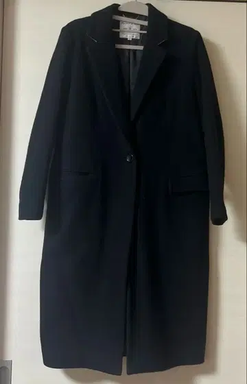 MARQUISEDEBLANC 테일러 자켓 롱 코드 블랙