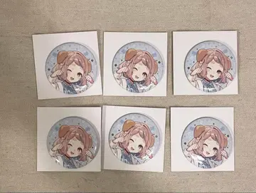 마치다 치마 니지산지 완냥 days vol.2 폴라로이드풍 카드 캔뱃지