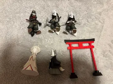 전뇌 목수 가챠 여우 시집가기 여우 닌자 세트