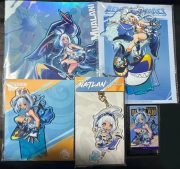 원신 무알라니 아크릴 스탠드 아크릴 키링 카드