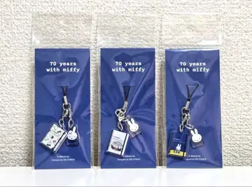 미피 롤러번 아크릴 참 A B C 3개 세트